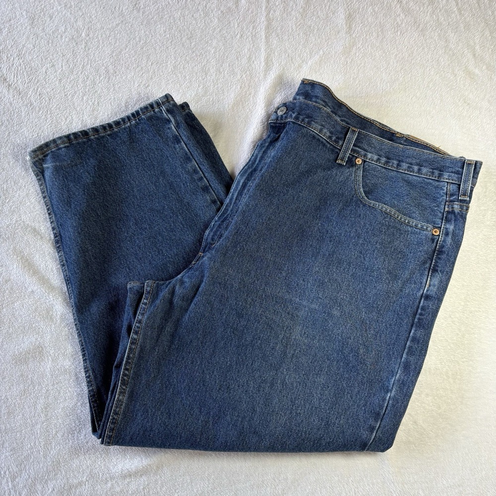 levis‎ mens jeans 550 Size W52/ L29 Medium Wash Denim